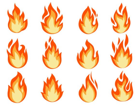 Blaze Fire Flame Background