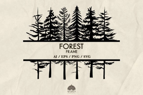 Forest Frame Svg Png Eps Review