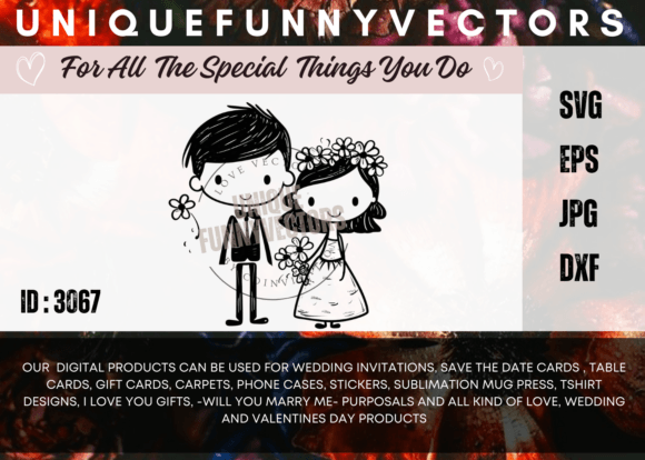 Love and Marriage Stick Figures SVG 3067 Review: A Charming Design for Real Projects