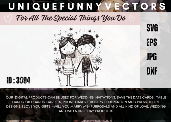 Love and Marriage Stick Figures SVG 3094 Review