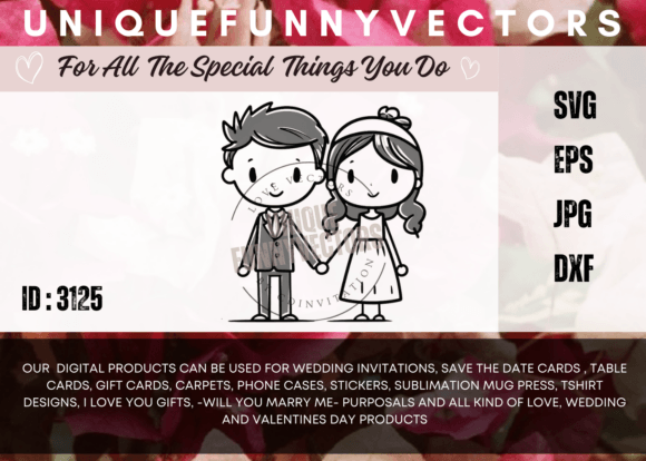 Love and Marriage Stick Figures SVG 3125 Review for Real Projects