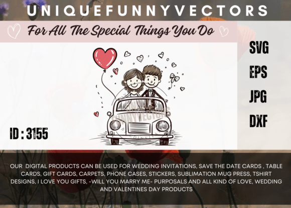 Love and Marriage Stick Figures SVG 3155 Review: A Cute Design for Heartfelt Projects