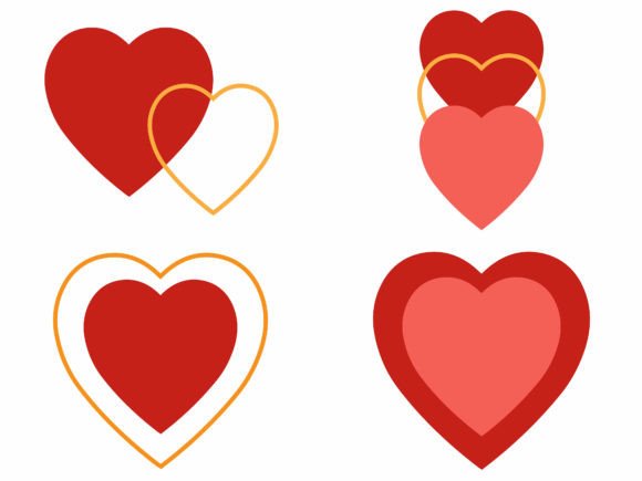 Valentine Day Heart Background
